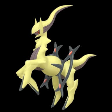 Pokémon HOME Shiny Arceus (Ténèbres) sprite 