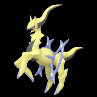 Pokémon HOME Shiny Arceus (Tipo Volador) sprite 