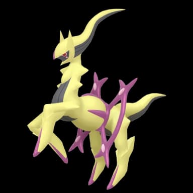 Pokémon HOME Shiny Arceus (Tipo Veneno) sprite 