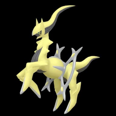 Pokémon HOME Shiny Arceus (Stahl) sprite 