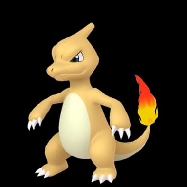 Pokémon HOME Shiny Charmeleon sprite 