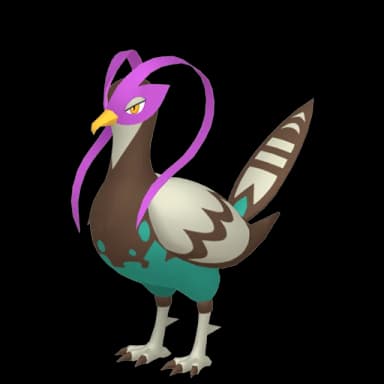 Pokémon HOME Shiny Unfezant Sombroso sprite 