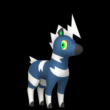 Pokémon HOME Shiny Blitzle sprite 
