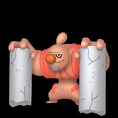 Pokémon HOME Shiny Conkeldurr sprite 
