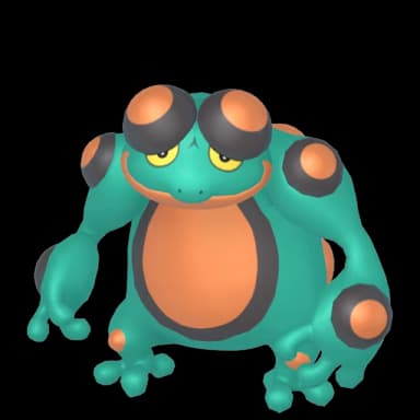 Pokémon HOME Shiny Seismitoad sprite 