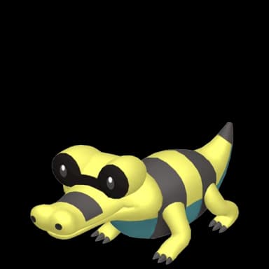 Pokémon HOME Shiny Sandile sprite 