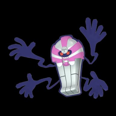 Pokémon HOME Shiny Cofagrigus sprite 
