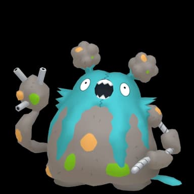 Pokémon HOME Shiny Miasmax sprite 