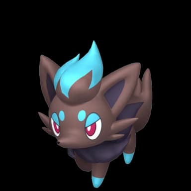 Pokémon HOME Shiny Zorua sprite 