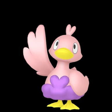 Pokémon HOME Shiny Ducklett sprite 
