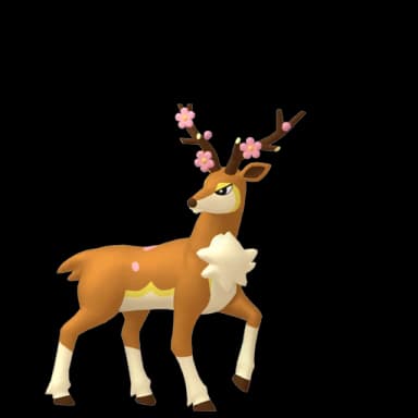Pokémon HOME Shiny Kronjuwild (Frühlingsform) sprite 