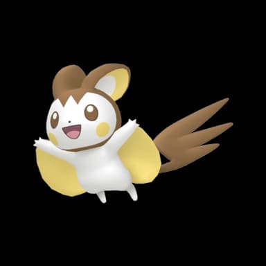 Pokémon HOME Shiny Emolga sprite 
