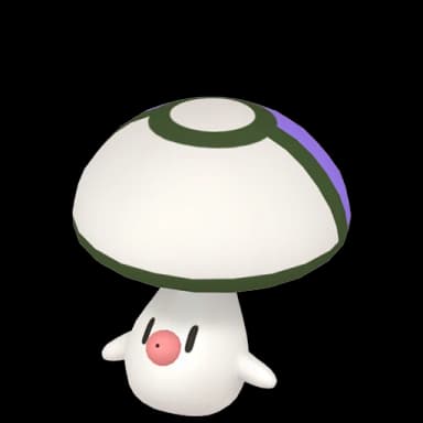 Pokémon HOME Shiny Foongus sprite 
