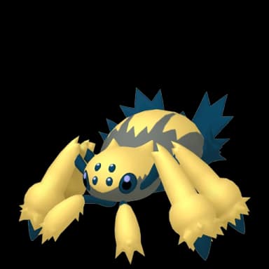 Pokémon HOME Shiny Galvantula sprite 