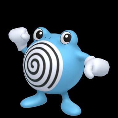 Pokémon HOME Shiny Poliwhirl sprite 