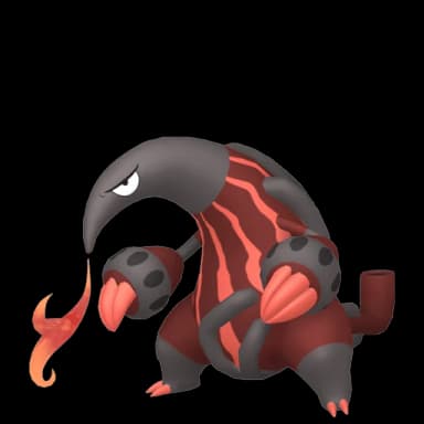 Pokémon HOME Shiny Heatmor sprite 