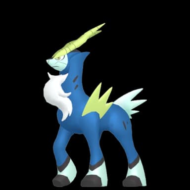Pokémon HOME Shiny Kobalium sprite 
