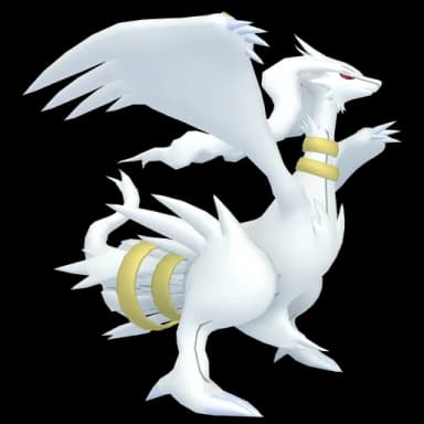 Pokémon HOME Shiny Reshiram sprite 