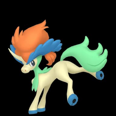 Pokémon HOME Shiny Keldeo (Aspect Normal) sprite 