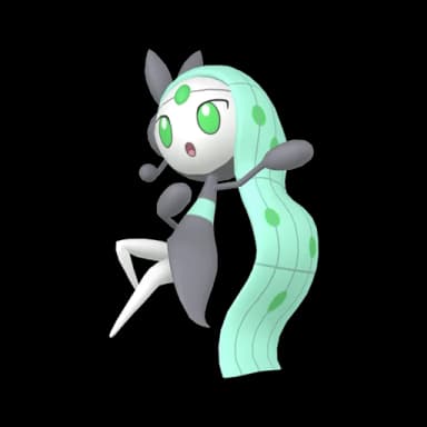 Pokémon HOME Shiny Meloetta (Gesangsform) sprite 