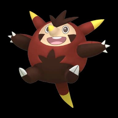Pokémon HOME Shiny Quilladin sprite 