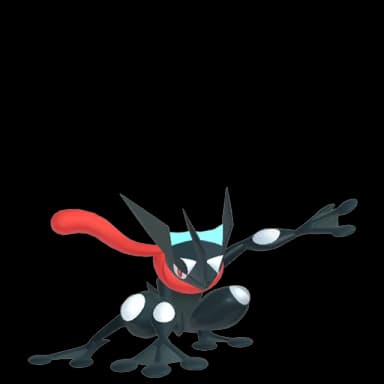 Pokémon HOME Shiny Greninja sprite 