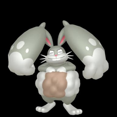 Pokémon HOME Shiny Excavarenne sprite 