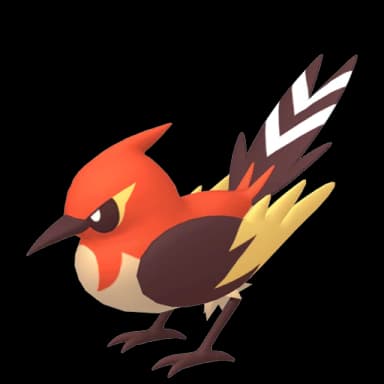 Pokémon HOME Shiny Dartignis sprite 