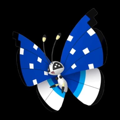 Pokémon HOME Shiny Vivillon (Motivo Taiga) sprite 