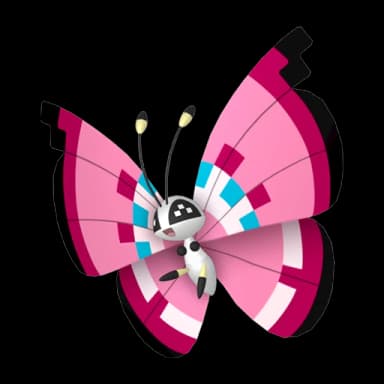 Pokémon HOME Shiny Vivillon sprite 