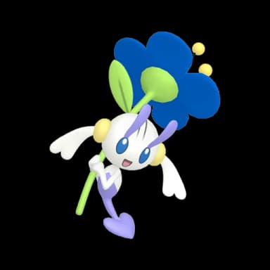 Pokémon HOME Shiny Floette (Blaublütler) sprite 