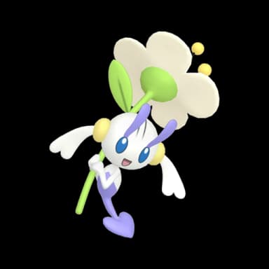 Pokémon HOME Shiny Floette (Flor Blanca) sprite 