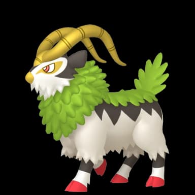 Pokémon HOME Shiny Chevroum sprite 