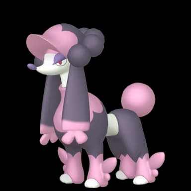 Pokémon HOME Shiny Coiffwaff (Damenschnitt) sprite 