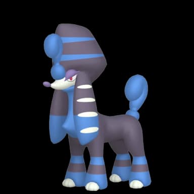 Pokémon HOME Shiny Coiffwaff (Herrscherschnitt) sprite 