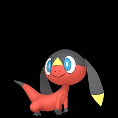 Pokémon HOME Shiny Helioptile sprite 