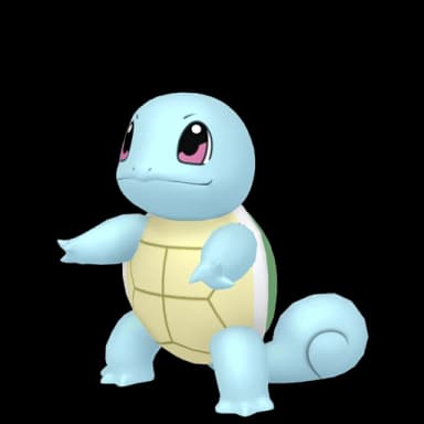 Pokémon HOME Shiny Squirtle sprite 