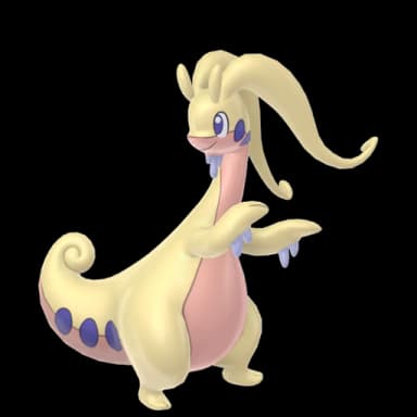 Pokémon HOME Shiny Goodra sprite 