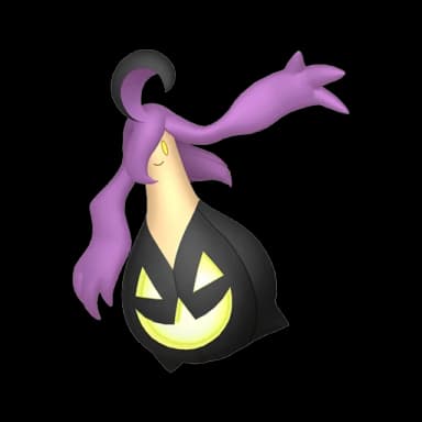 Pokémon HOME Shiny Gourgeist (Tamanho Médio) sprite 