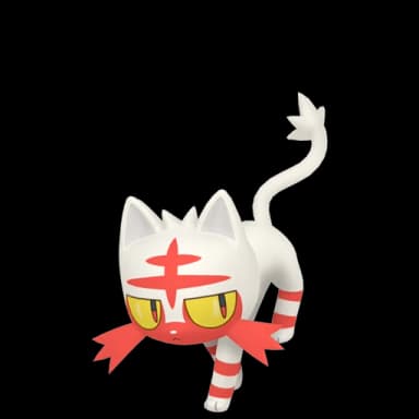 Pokémon HOME Shiny Flamiau sprite 