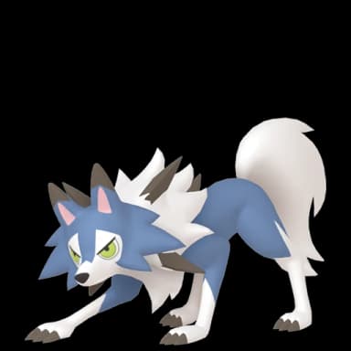 Pokémon HOME Shiny Lougaroc sprite 