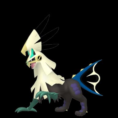 Pokémon HOME Shiny Silvally (Dark) sprite 