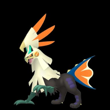 Pokémon HOME Shiny Silvally (Fighting) sprite 