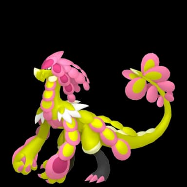 Pokémon HOME Shiny Kommo-o sprite 