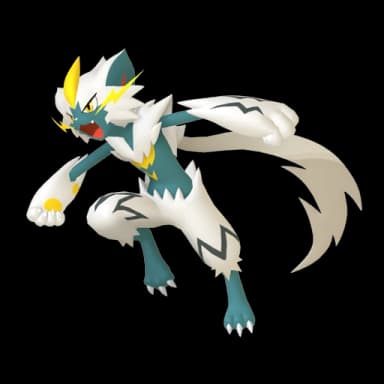 Pokémon HOME Shiny Zeraora sprite 
