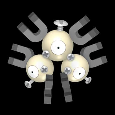 Pokémon HOME Shiny Magneton sprite 