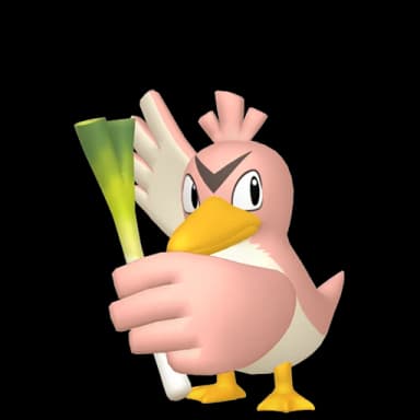 Pokémon HOME Shiny Farfetch'd sprite 
