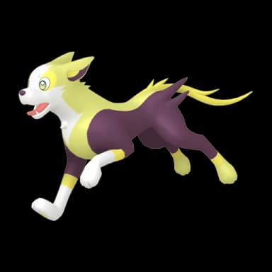 Pokémon HOME Shiny Boltund sprite 