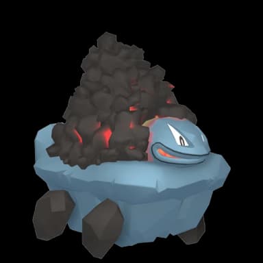 Pokémon HOME Shiny Wagong sprite 