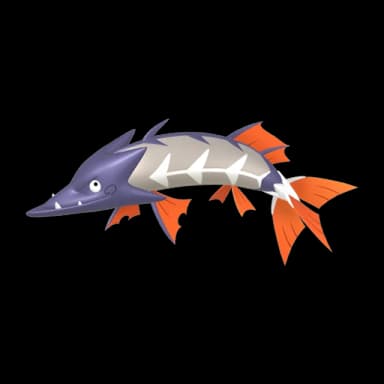 Pokémon HOME Shiny Barraskewda sprite 